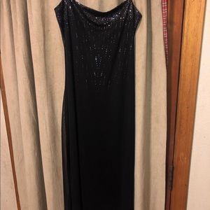 Black formal dress